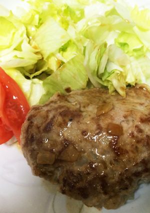肉汁ブシャー☆蒸しハンバーグ-レシピのメイン写真