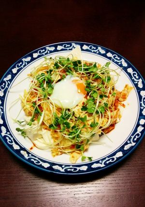 簡単☆豆腐とキムチのボリュームサラダ-レシピのメイン写真