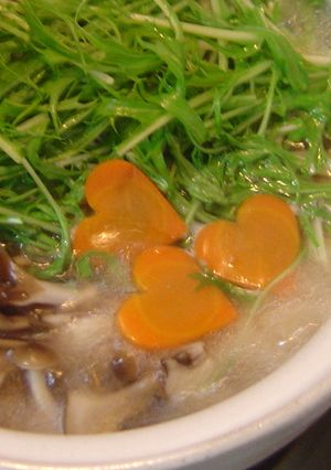 ☆たっぷり水菜のあっさり豚鍋☆-レシピのメイン写真