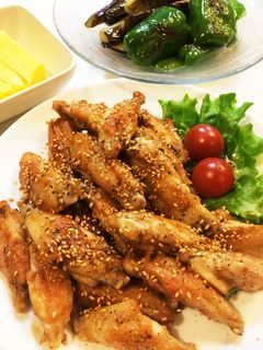 簡単うまい!手羽中の甘辛焼き-レシピのメイン写真