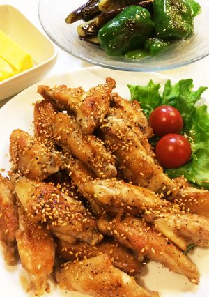 簡単うまい！手羽中の甘辛焼き-レシピのメイン写真