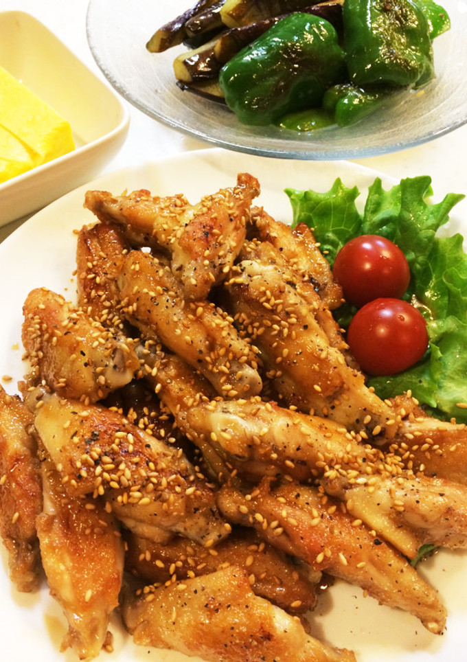 簡単うまい！手羽中の甘辛焼き-レシピのメイン写真
