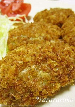 キャベツ入り☆オーブンde焼きメンチカツ-レシピのメイン写真