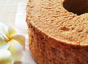 ホケミで簡単！紅茶のシフォンケーキ-レシピのメイン写真
