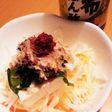 豆腐を梅鰹節でサッパリ♪ヘルシーサラダ❢