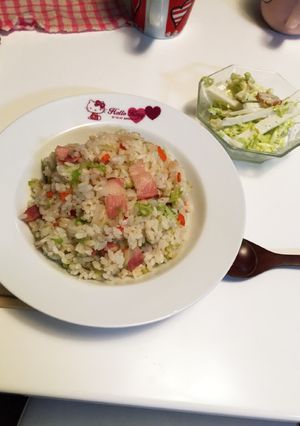 ☆簡単☆コンソメチャーハン-レシピのメイン写真