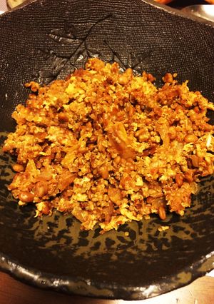 キヌア納豆キムチ炒飯-レシピのメイン写真