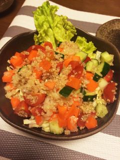 ダイエット キヌア イタリアンサラダ-レシピのメイン写真