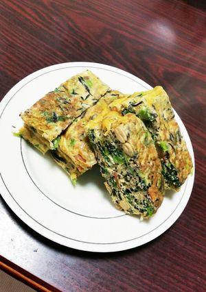 ひじきの煮物リメイク！玉子焼き-レシピのメイン写真