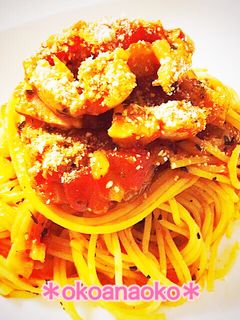 トマトソースパスタ-レシピのメイン写真