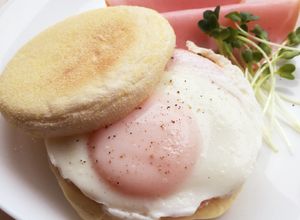 イングリッシュマフィンサンド！朝食に。-レシピのメイン写真