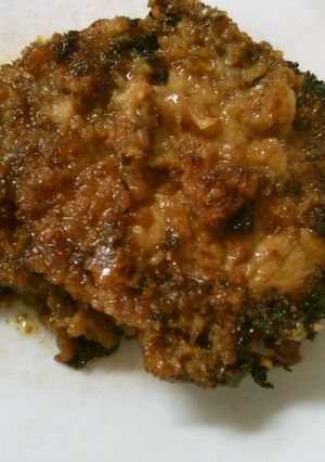 簡単！ 豚ロースの カレーパン粉焼き-レシピのメイン写真
