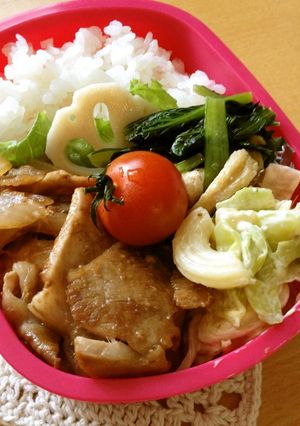 豚の生姜焼き弁当-レシピのメイン写真