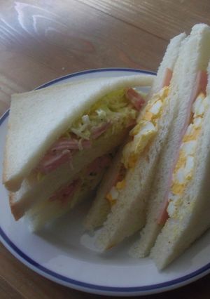 ２種類野菜ｻﾝﾄﾞｲｯﾁ-レシピのメイン写真