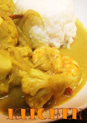 エビとアボカドのグリーンカレー-レシピのメイン写真