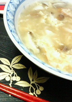 寒い朝に☆簡単ヘルシーな梅ちくわ粥♪♪-レシピのメイン写真