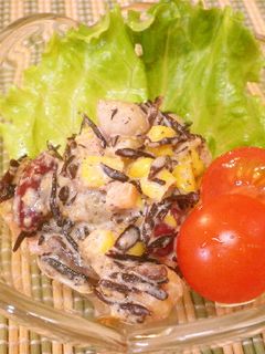 栄養満点!ひじきとお豆の和風サラダ-レシピのメイン写真