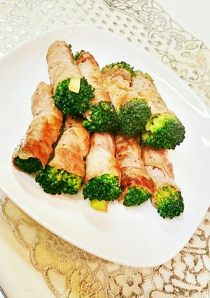 ブロッコリーの肉巻き-レシピのメイン写真