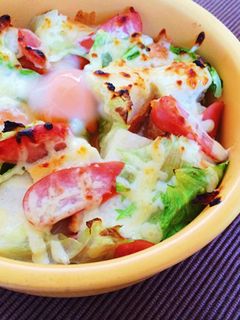 朝食に!!食パンでマヨネーズグラタン-レシピのメイン写真