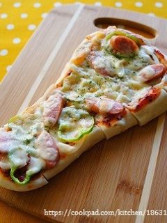 ナンで☆ナンちゃってピザ-レシピのメイン写真