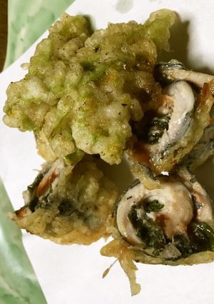 梅巻き鰯の天ぷら-レシピのメイン写真