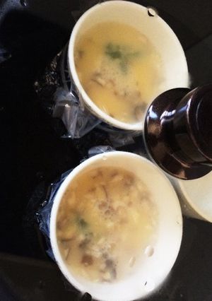 フライパンで茶碗蒸し☆一歳児鉄板！-レシピのメイン写真