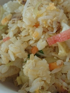 ふわシャキ☆レタスとカニカマ炒飯-レシピのメイン写真
