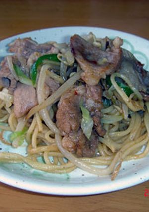 やみつきになる美味しさ　焼き肉焼そば-レシピのメイン写真