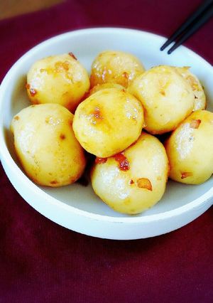 新じゃがの煮ころ～ニンニク風味-レシピのメイン写真