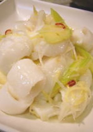 いかとセロリの香味油和え-レシピのメイン写真