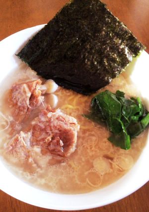 骨未使用 簡単本格とんこつ醤油ラーメン-レシピのメイン写真
