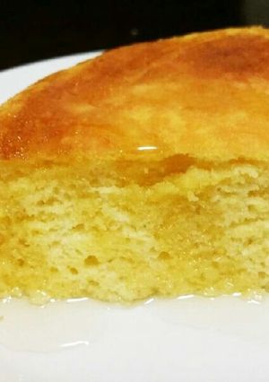 ふわふわ♪炊飯器でスフレパンケーキ-レシピのメイン写真