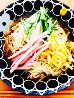 マルタイ棒ラーメンで冷やし中華-レシピのメイン写真