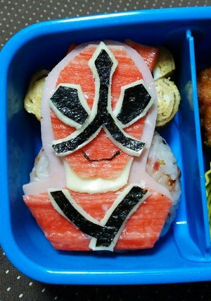 キャラ弁 シンケンレッド 松坂桃李-レシピのメイン写真