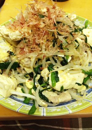 豚肉とにらのチャンプルー-レシピのメイン写真
