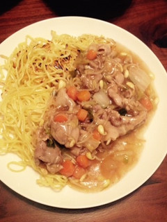 あんかけかた焼きそば☆中華料理店の味♩-レシピのメイン写真