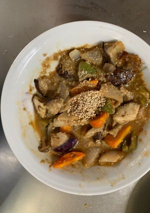 簡単中華風クリーミー味噌デミ味甘酢-レシピのメイン写真