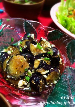 香味だれの揚げナス-レシピのメイン写真