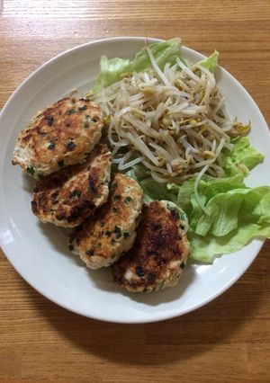 ニラ豆腐ハンバーグ-レシピのメイン写真