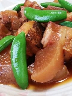 簡単!豚バラ肉と大根の煮物♡♡♡-レシピのメイン写真