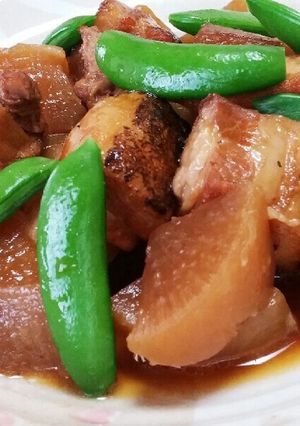 簡単！豚バラ肉と大根の煮物♡♡♡-レシピのメイン写真