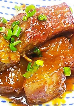 ＊豚肉と大根＊甜麺醤煮-レシピのメイン写真