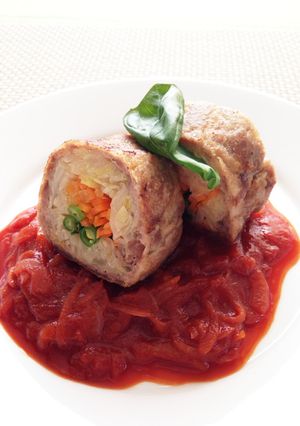 野菜の肉巻きロール-レシピのメイン写真