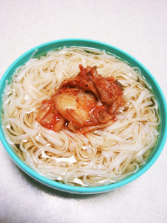キムチそうめん-レシピのメイン写真
