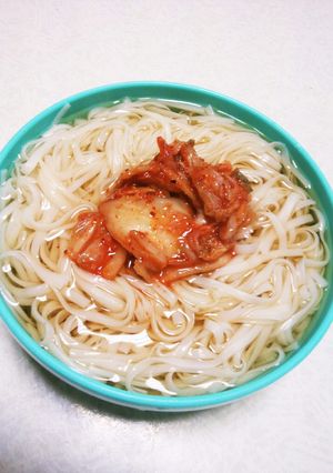 キムチそうめん-レシピのメイン写真