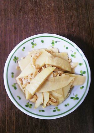 すぐに出来るたけのこの煮物♪-レシピのメイン写真