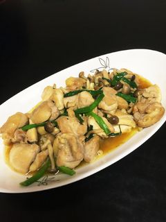 鶏肉としめじのガーリック炒め-レシピのメイン写真