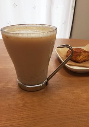 飲む夜食♪ホッと甘酒豆乳シナモン-レシピのメイン写真