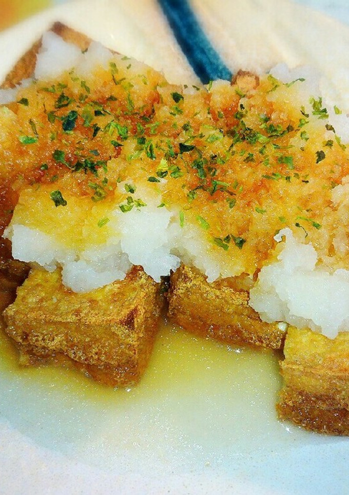簡単♥焼き厚揚げのおろしポン酢かけ-レシピのメイン写真