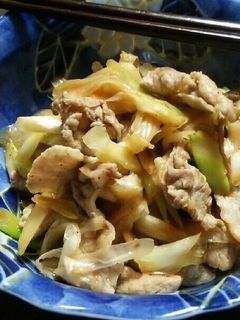 豚肉のぽん酢炒め-レシピのメイン写真